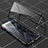 Luxury Aluminum Metal Frame Mirror Cover Case 360 Degrees P01 for Xiaomi Black Shark 4 5G Black