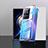 Luxury Aluminum Metal Frame Mirror Cover Case 360 Degrees P01 for Xiaomi Poco F4 5G Purple