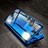 Luxury Aluminum Metal Frame Mirror Cover Case 360 Degrees P01 for Xiaomi Redmi K40 Gaming 5G