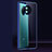 Luxury Aluminum Metal Frame Mirror Cover Case 360 Degrees P01 for Xiaomi Redmi Note 9T 5G