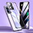 Luxury Aluminum Metal Frame Mirror Cover Case 360 Degrees P02 for Huawei Honor 100 5G