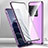 Luxury Aluminum Metal Frame Mirror Cover Case 360 Degrees P02 for OnePlus Ace 2 5G