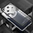 Luxury Aluminum Metal Frame Mirror Cover Case 360 Degrees P02 for Oppo Find X7 Ultra 5G