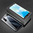 Luxury Aluminum Metal Frame Mirror Cover Case 360 Degrees P02 for Vivo Y73s 5G