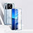 Luxury Aluminum Metal Frame Mirror Cover Case 360 Degrees P02 for Xiaomi Mi 13 5G