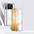 Luxury Aluminum Metal Frame Mirror Cover Case 360 Degrees P02 for Xiaomi Mi 13 5G Silver