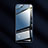 Luxury Aluminum Metal Frame Mirror Cover Case 360 Degrees P02 for Xiaomi Poco F3 GT 5G