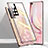 Luxury Aluminum Metal Frame Mirror Cover Case 360 Degrees P03 for Huawei Honor V40 5G