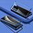 Luxury Aluminum Metal Frame Mirror Cover Case 360 Degrees P03 for Vivo V23 Pro 5G