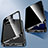 Luxury Aluminum Metal Frame Mirror Cover Case 360 Degrees P03 for Xiaomi Mi 13 5G