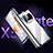 Luxury Aluminum Metal Frame Mirror Cover Case 360 Degrees P04 for Huawei Mate X3