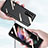 Luxury Aluminum Metal Frame Mirror Cover Case 360 Degrees P05 for Samsung Galaxy Z Fold4 5G