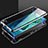 Luxury Aluminum Metal Frame Mirror Cover Case 360 Degrees T01 for Huawei Honor V30 5G