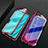 Luxury Aluminum Metal Frame Mirror Cover Case 360 Degrees T01 for Oppo K1