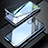 Luxury Aluminum Metal Frame Mirror Cover Case 360 Degrees T01 for Samsung Galaxy S20