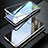 Luxury Aluminum Metal Frame Mirror Cover Case 360 Degrees T01 for Samsung Galaxy S20 Plus