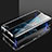 Luxury Aluminum Metal Frame Mirror Cover Case 360 Degrees T02 for Huawei Honor 20 Pro