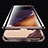 Luxury Aluminum Metal Frame Mirror Cover Case 360 Degrees T02 for Samsung Galaxy Note 20 Ultra 5G