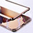 Luxury Aluminum Metal Frame Mirror Cover Case 360 Degrees T02 for Samsung Galaxy Note 20 Ultra 5G