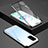 Luxury Aluminum Metal Frame Mirror Cover Case 360 Degrees T02 for Samsung Galaxy S20 Plus 5G Silver