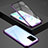 Luxury Aluminum Metal Frame Mirror Cover Case 360 Degrees T02 for Samsung Galaxy S20 Ultra Purple