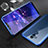 Luxury Aluminum Metal Frame Mirror Cover Case 360 Degrees T03 for Huawei Mate 20 Lite