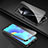 Luxury Aluminum Metal Frame Mirror Cover Case 360 Degrees T03 for Oppo K7 5G