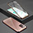 Luxury Aluminum Metal Frame Mirror Cover Case 360 Degrees T03 for Samsung Galaxy Note 20 5G Bronze