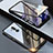 Luxury Aluminum Metal Frame Mirror Cover Case 360 Degrees T04 for Huawei Mate 20 Lite