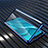 Luxury Aluminum Metal Frame Mirror Cover Case 360 Degrees T04 for Oppo R17 Neo Blue