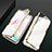 Luxury Aluminum Metal Frame Mirror Cover Case 360 Degrees T04 for Samsung Galaxy Note 10 5G Gold