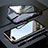 Luxury Aluminum Metal Frame Mirror Cover Case 360 Degrees T05 for Oppo R15X