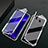 Luxury Aluminum Metal Frame Mirror Cover Case 360 Degrees T06 for Huawei P30 Lite