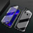 Luxury Aluminum Metal Frame Mirror Cover Case 360 Degrees T06 for Huawei P30 Lite XL