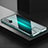 Luxury Aluminum Metal Frame Mirror Cover Case 360 Degrees T07 for Huawei Honor 20 Green