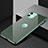 Luxury Aluminum Metal Frame Mirror Cover Case 360 Degrees T10 for Apple iPhone 11 Green