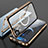 Luxury Aluminum Metal Frame Mirror Cover Case 360 Degrees with Mag-Safe Magnetic for Apple iPhone 15 Pro