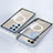 Luxury Aluminum Metal Frame Mirror Cover Case 360 Degrees with Mag-Safe Magnetic for Samsung Galaxy S24 Ultra 5G