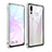 Luxury Aluminum Metal Frame Mirror Cover Case for Huawei Nova 4 Silver