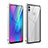 Luxury Aluminum Metal Frame Mirror Cover Case for Huawei P Smart (2019) Silver