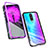 Luxury Aluminum Metal Frame Mirror Cover Case for Oppo RX17 Pro