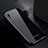 Luxury Aluminum Metal Frame Mirror Cover Case M02 for Huawei P20 Black