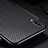 Luxury Carbon Fiber Twill Soft Case T01 for Samsung Galaxy A70 Black