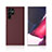 Luxury Carbon Fiber Twill Soft Case T01 for Samsung Galaxy S21 Ultra 5G Red