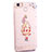 Luxury Diamond Bling Peacock Hard Rigid Case Cover for Huawei Enjoy 5S Red