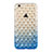 Luxury Diamond Bling Transparent Gel Gradient Soft Case for Apple iPhone 6S Plus Blue