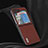 Luxury Leather Matte Finish and Plastic Back Cover Case AD2 for Samsung Galaxy Z Flip5 5G