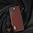 Luxury Leather Matte Finish and Plastic Back Cover Case AD4 for Samsung Galaxy Z Fold5 5G