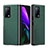 Luxury Leather Matte Finish and Plastic Back Cover Case B01H for Huawei Mate X2 Green