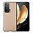 Luxury Leather Matte Finish and Plastic Back Cover Case B03H for Huawei Honor Magic V 5G